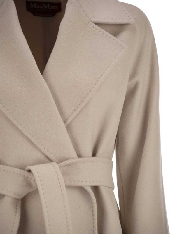 膝丈コート - ベージュ shop online: MAX MARA STUDIO