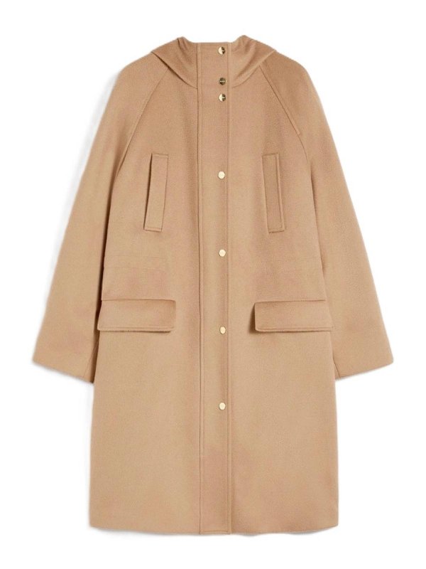 MAX MARA STUDIO: knee length coats - Alcade