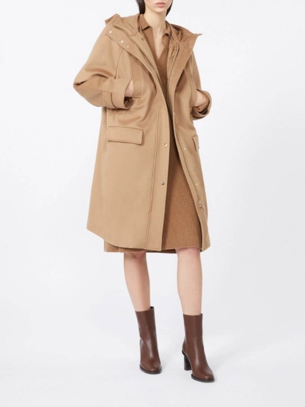 MAX MARA STUDIO: knee length coats online - Alcade