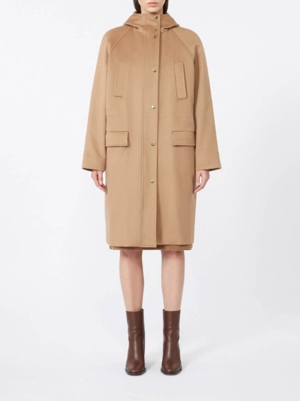 The Best Shops MAX MARA STUDIO: knee length coats - Alcade