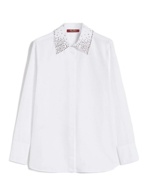 MAX MARA STUDIO: Camisas - Camisa - Blanco