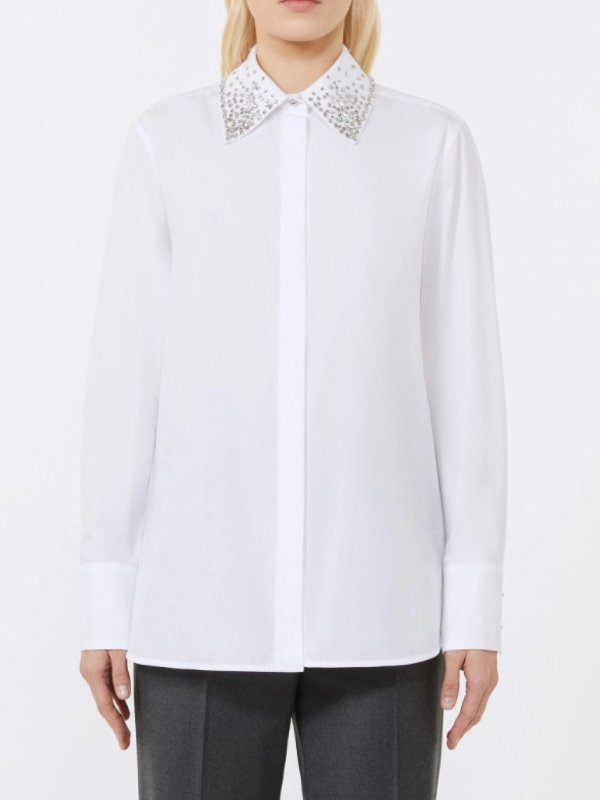 MAX MARA STUDIO: Camisas online - Camisa - Blanco
