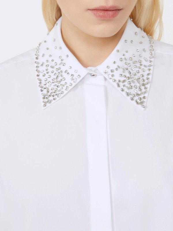 Camisa - Blanco shop online: MAX MARA STUDIO