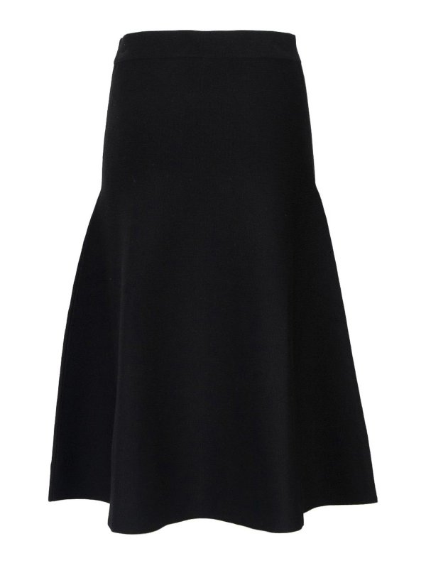 MAX MARA STUDIO: ニーレングススカート＆ミディ丈 online - 膝丈/ミディスカート - 黒