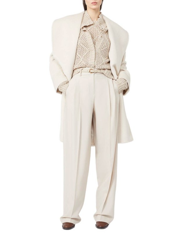 MAX MARA STUDIO: Tailored & Formal trousers online - Entry