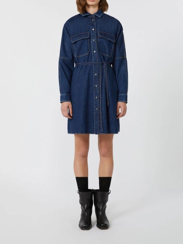 The Best Shops WEEKEND MAX MARA: イブニングドレス - イブニングドレス - ブルー