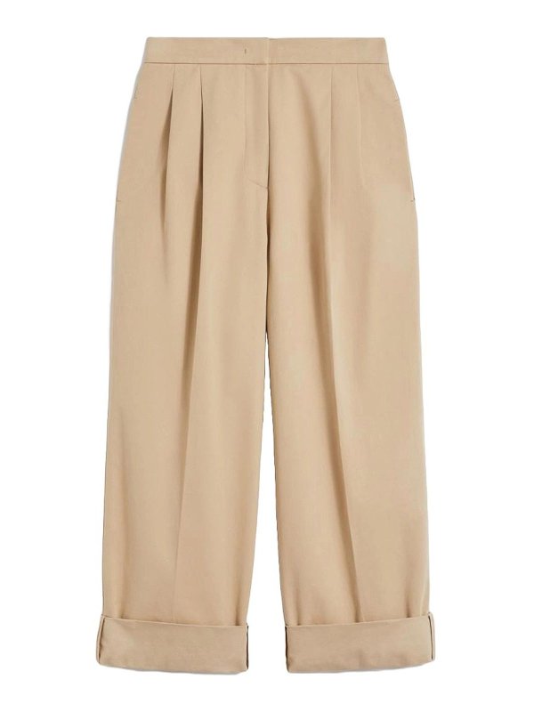 WEEKEND MAX MARA: casual trousers - Bronze