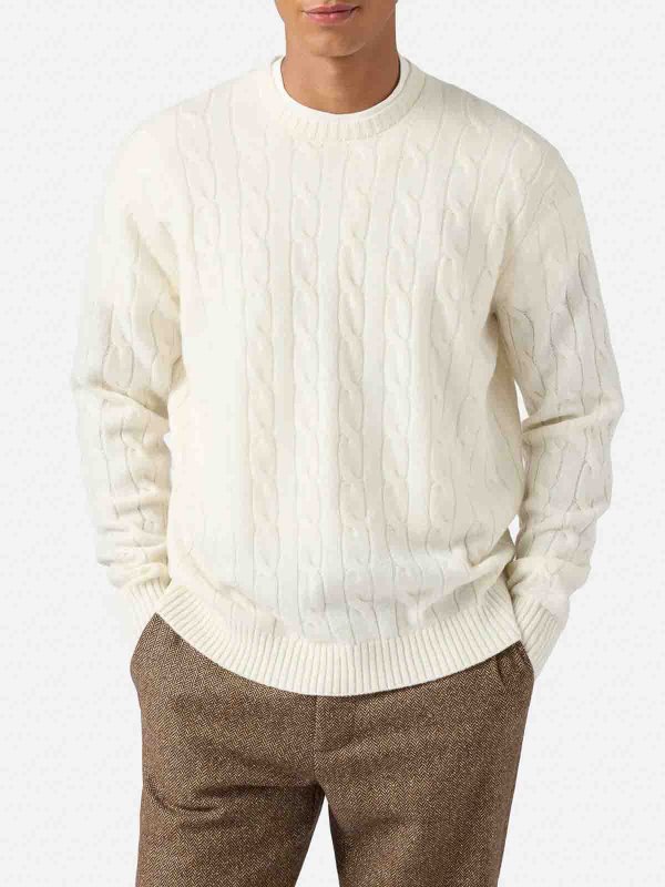 MC2 SAINT BARTH: Sweatshirts & Sweaters online - Regent Braid Wool