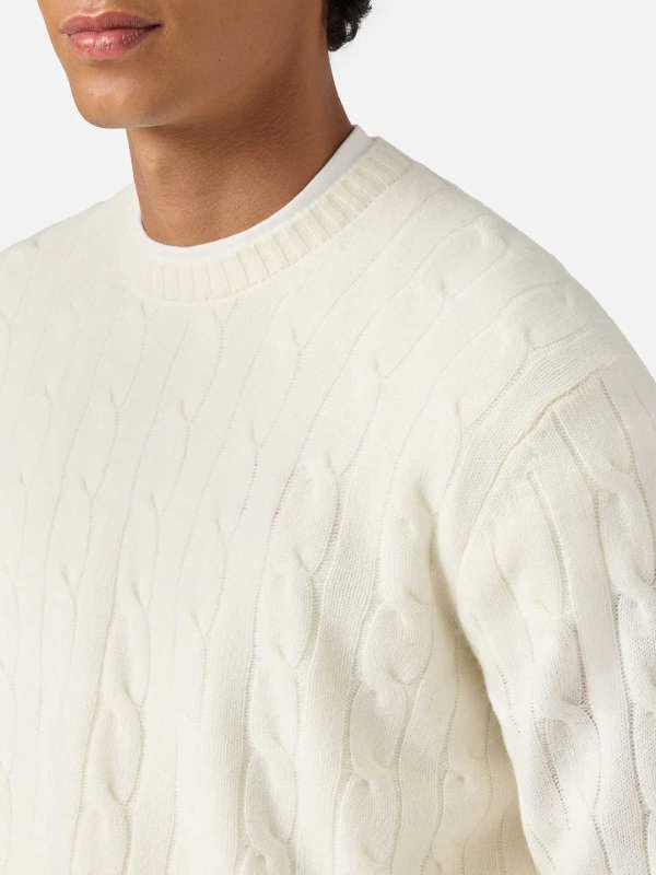 The Best Shops MC2 SAINT BARTH: Sweatshirts & Sweaters - Regent Braid Wool