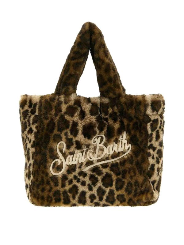 MC2 SAINT BARTH: Handtaschen - Shopper - Braun