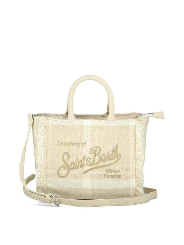 MC2 SAINT BARTH: Handtaschen - Shopper - Beige