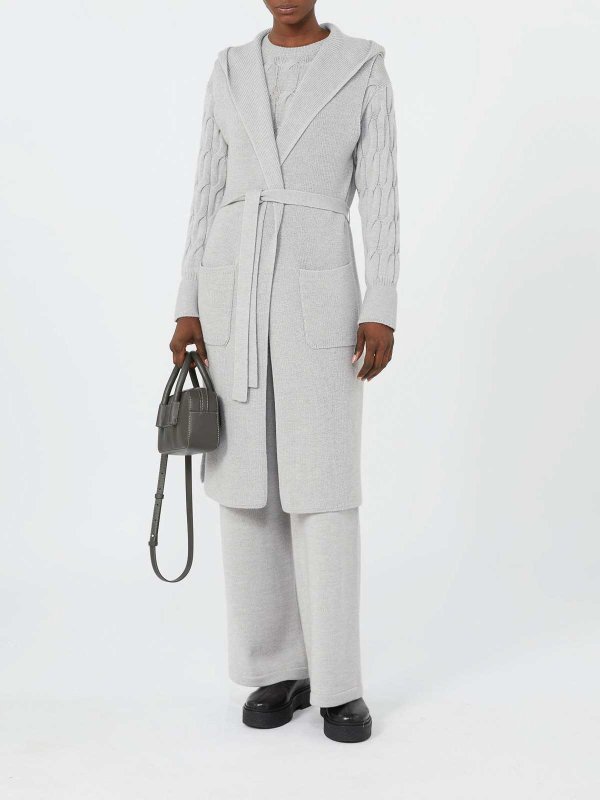 The Best Shops Max Mara: ベスト＆チョッキ - ウェストコート/ジレ - ライトグレー