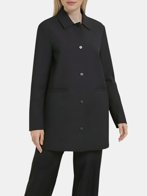 The Best Shops Max Mara: Abrigos semilargos - Abrigo Midi - Negro
