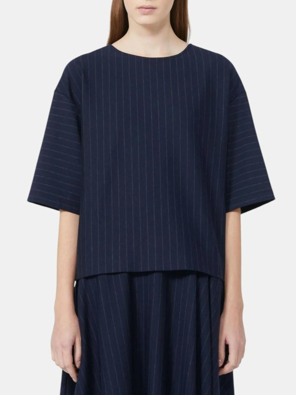 The Best Shops Max Mara: Sweatshirts und Pullover - Sweatshirt - Blau