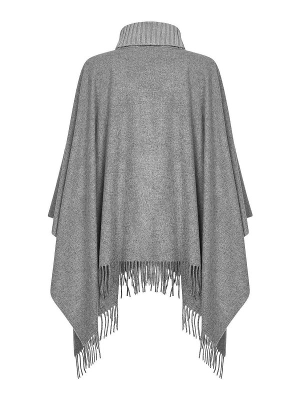 Paolo Fiorillo: ケープ＆ポンチョ online - ケープ/ポンチョ - グレー
