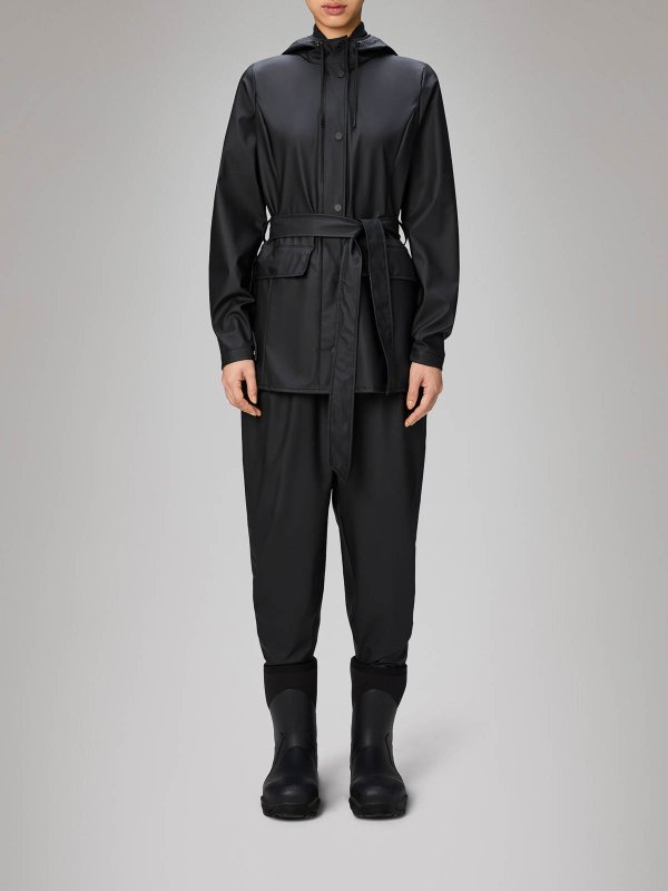 The Best Shops RAINS: カジュアルジャケット - カジュアルジャケット - 黒