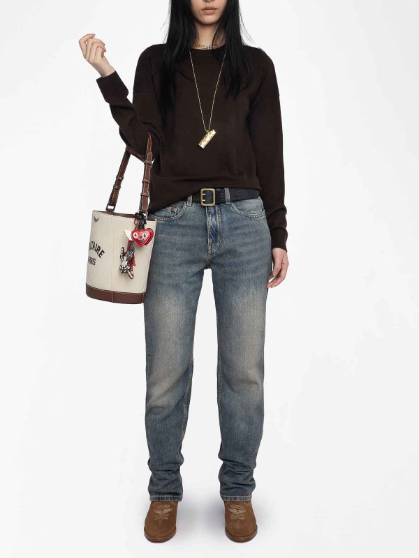 ZADIG&VOLTAIRE: クルーネック online - クルーネック - ブラウン