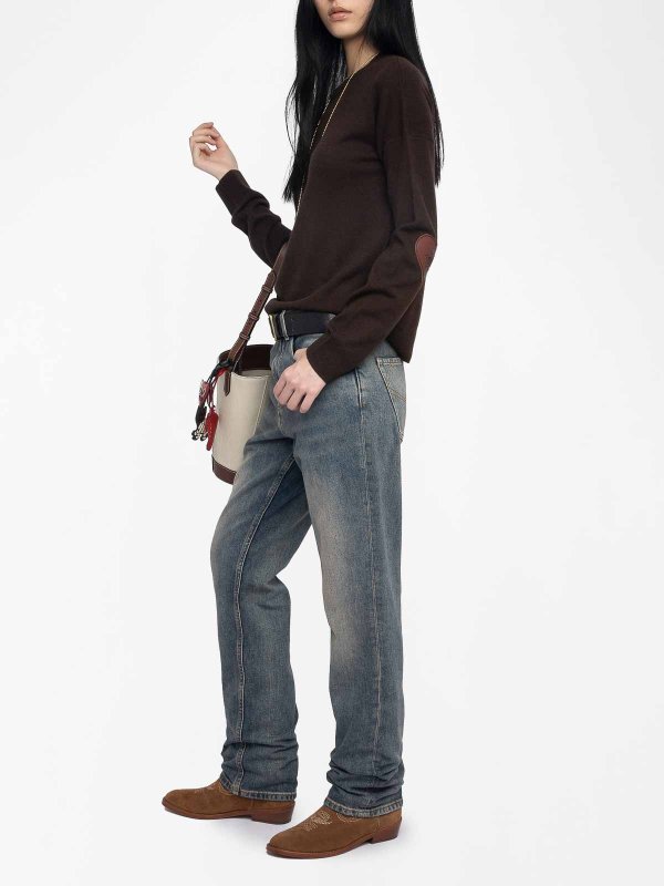 The Best Shops ZADIG&VOLTAIRE: クルーネック - クルーネック - ブラウン