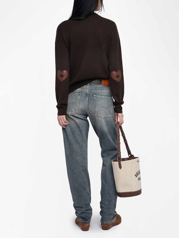 クルーネック - ブラウン Replica 
online: ZADIG&VOLTAIRE