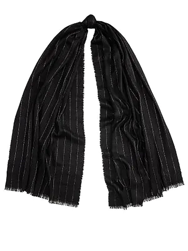 LAUREN RALPH LAUREN: スカーフ - スカーフ - 黒