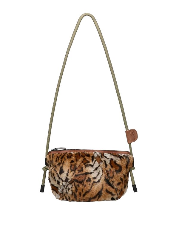 FLOWER MOUNTAIN: クロスボディバッグ - クロスボディバッグ - ブルー