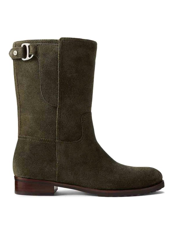 LAUREN RALPH LAUREN: ブーツ - ブーツ - 緑