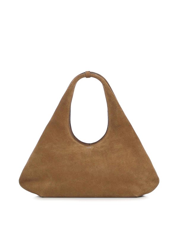 COPERNI: shoulder bags - Folded Suede Bag