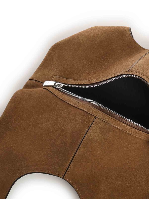 Folded Suede Bag shop online: COPERNI