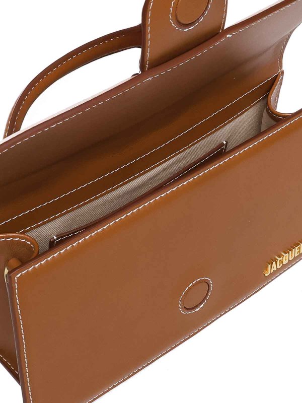 Schultertasche - Hellbraun shop online: JACQUEMUS