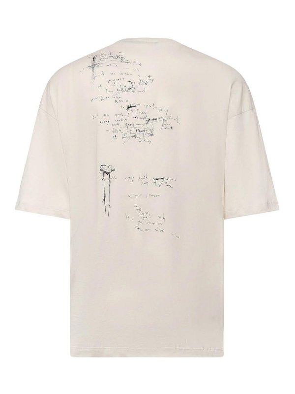 The Best Shops ANN DEMEULEMEESTER: Camisetas - Camiseta - Blanco