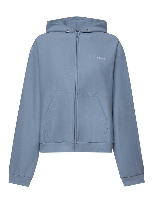 BALENCIAGA: スウェット＆セーター - スウェットシャツ/セーター - ブルー