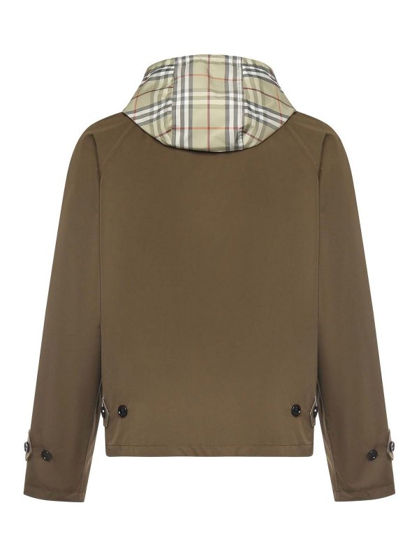 The Best Shops BURBERRY: カジュアルジャケット - カジュアルジャケット - 緑