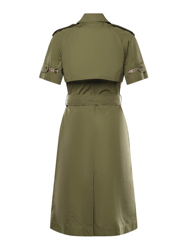 The Best Shops BURBERRY: Maxi robe - Maxi Robe - Vert