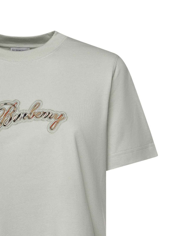 BURBERRY: Camisetas online - Camiseta - Verde