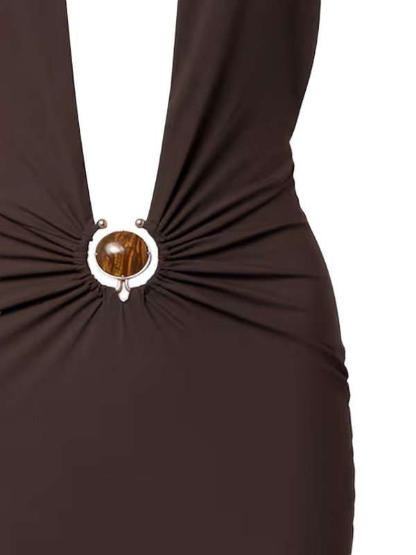 CHRISTOPHER ESBER: マキシドレス online - マキシドレス - ベージュ