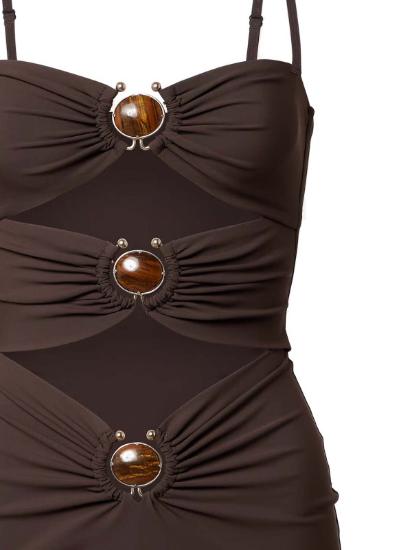 CHRISTOPHER ESBER: ショートドレス online - ショートドレス - ベージュ