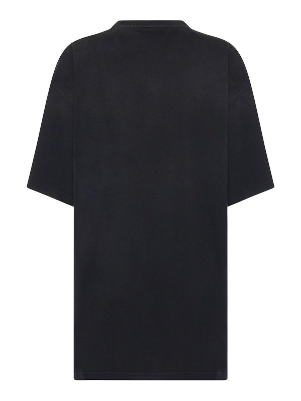 The Best Shops Courreges: Camisetas - Camiseta - Negro