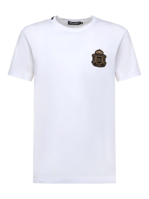 DOLCE & GABBANA: Camisetas - Camiseta - Blanco