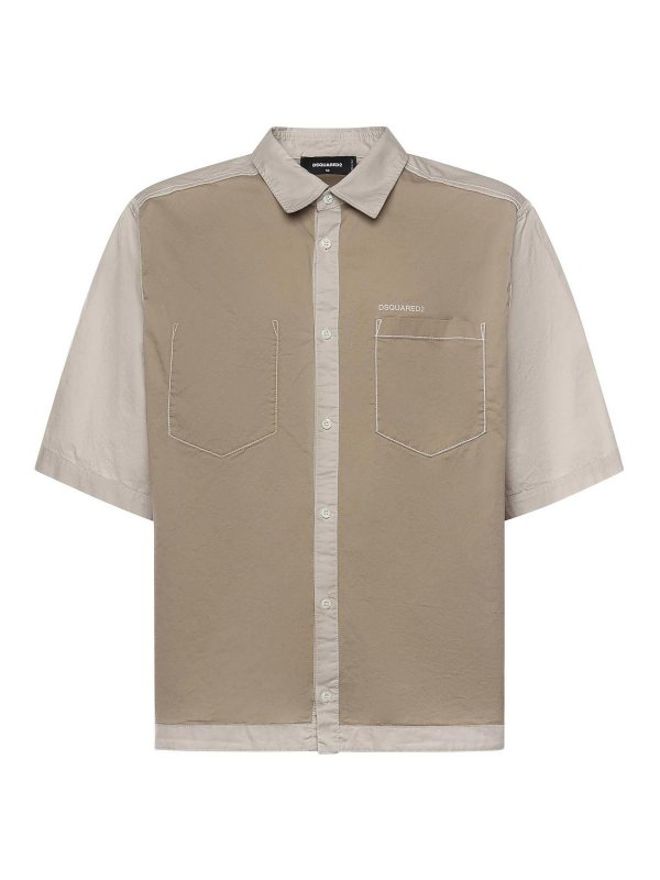 DSQUARED2: Hemden - Hemd - Beige