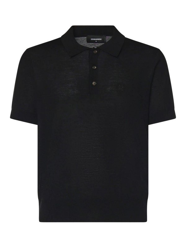 DSQUARED2: polo shirts - Wool Polo
