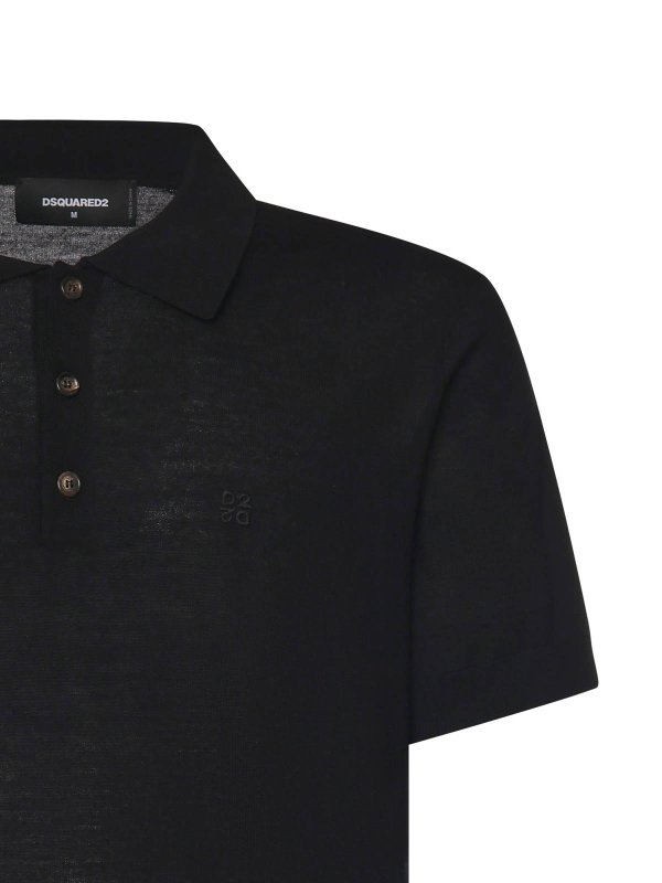 DSQUARED2: polo shirts online - Wool Polo