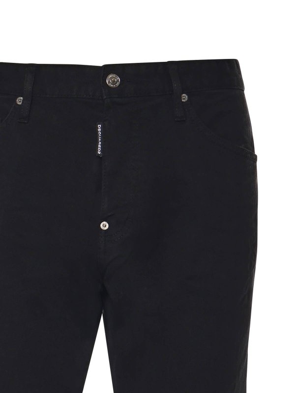DSQUARED2: ストレートジーンズ online - ストレートジーンズ - 黒