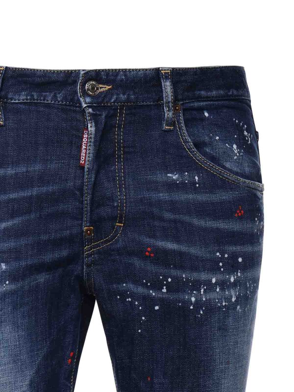 DSQUARED2: Jeans Rectos online - Vaqueros Rectos - Azul