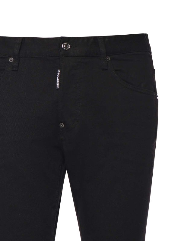 DSQUARED2: ストレートジーンズ online - ストレートジーンズ - 黒