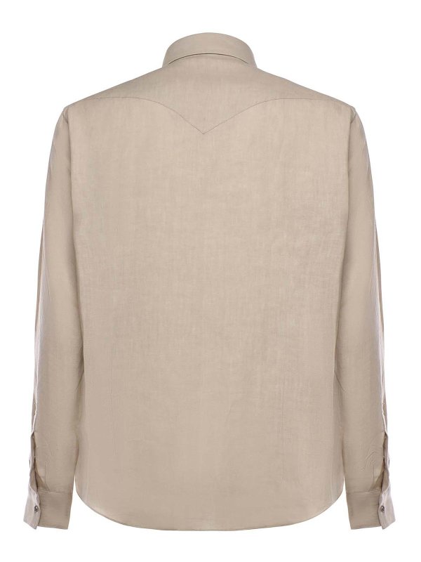 The Best Shops ELEVENTY: シャツ - シャツ - ライトベージュ