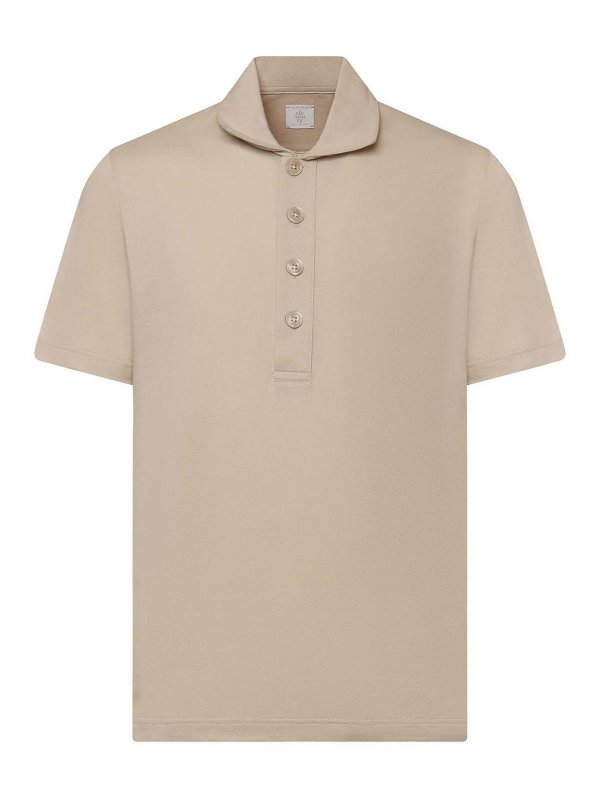 ELEVENTY: Polos  - Polo - Beige Clair