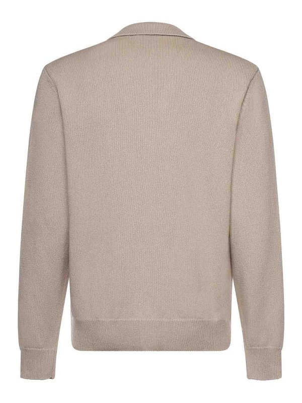 The Best Shops ELEVENTY: cardigan - Cardigan in cotone e seta