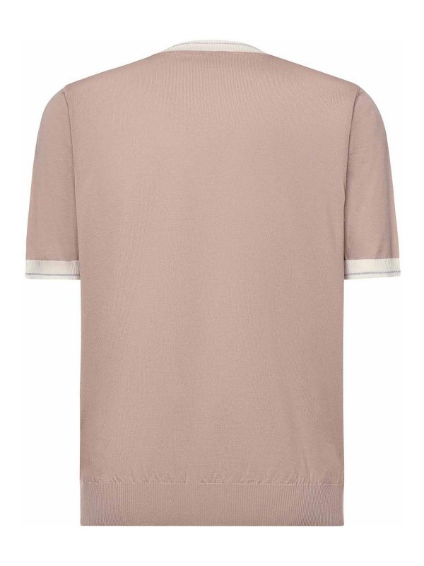 The Best Shops ELEVENTY: T-shirts - T-Shirt - Grau