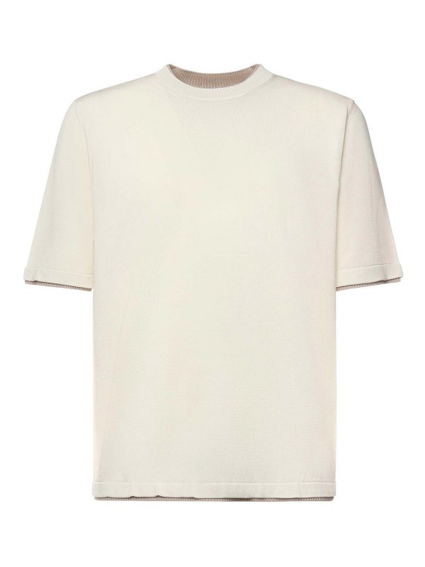 ELEVENTY: T-shirts - T-Shirt - Weiß