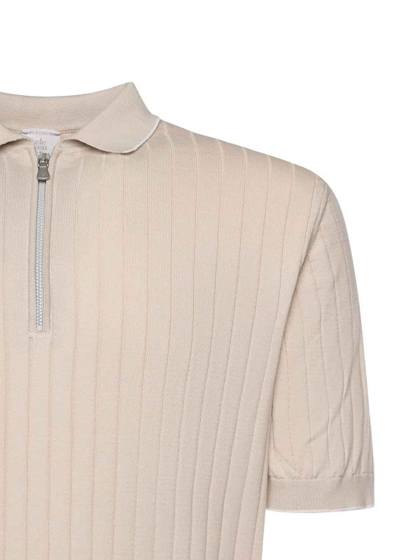 ELEVENTY: ポロシャツ online - ポロシャツ - グレイッシュブラウン